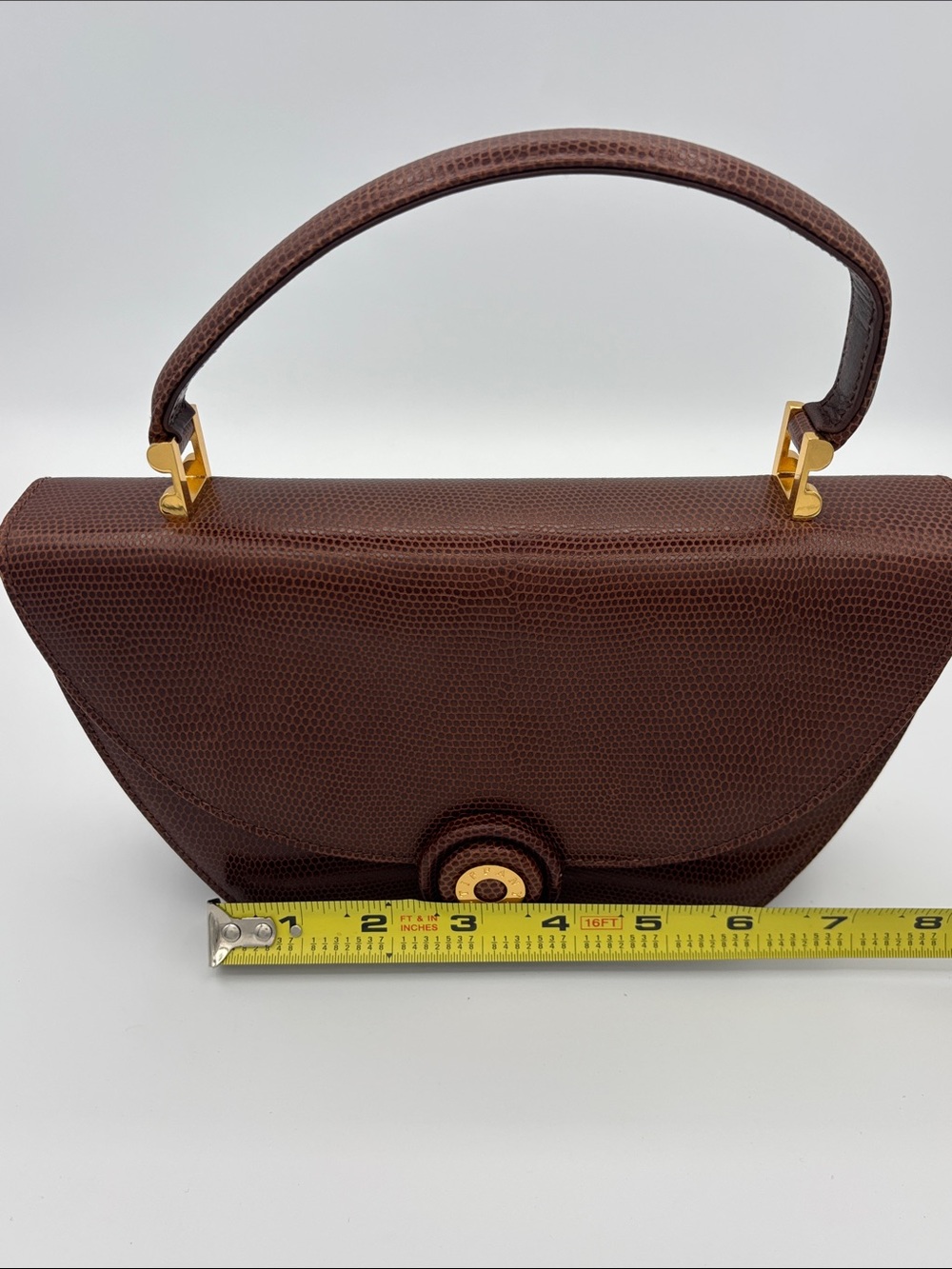 Tiffany & Co. Top-Handle Bag - Brown - Pocket Mirror and Keychain Included - Picture 12 of 15